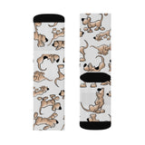 2021 Bloodhound FBC White Sublimation Socks