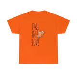 Fall In Love Design Unisex Heavy Cotton Tee