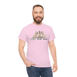 Three Red HoundsUnisex Heavy Cotton Tee | The Bloodhound Shop