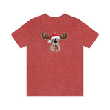 Christmas Moose Hound Bella Canvas Unisex Jersey Short Sleeve Tee