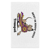Trumpet Best In Show Rally Towel, 11x18 | The Bloodhound Shop