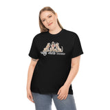 Three Red HoundsUnisex Heavy Cotton Tee | The Bloodhound Shop