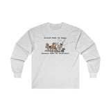 2021 Hounds Make Me Happy FBC Ultra Cotton Long Sleeve Tee