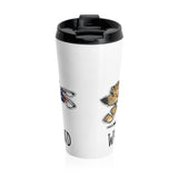 How to Walk a Bloodhound Stainless Steel Travel Mug - The Bloodhound Shop