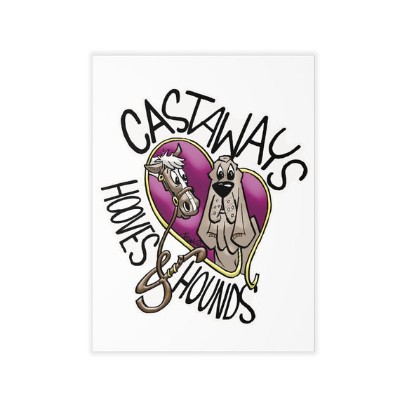 Castaways Hooves & Hounds Wall Decals