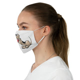 I Love Bloodhounds FBC Fabric Face Mask