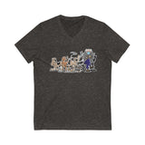 The Bern With Hounds FBC Unisex Jersey Short Sleeve V-Neck Tee