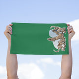 Trig Hounds Official FBC Rally Towel, 11x18 Green
