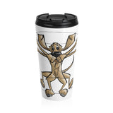 DiVinci Hound Stainless Steel Travel Mug - The Bloodhound Shop