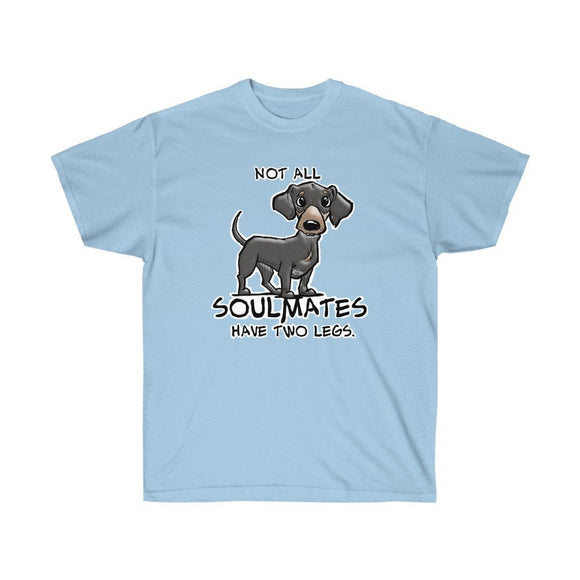 Dachshund Soulmates FBC Unisex Ultra Cotton Tee