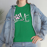 Paw Love Unisex Heavy Cotton Tee