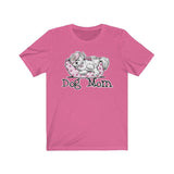 CFFO Official FBC Maltese Dog Mom Unisex Jersey Short Sleeve Tee