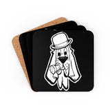 Bowler Hat & Cigar Hound FBC Cork Back Coaster