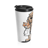 Veterinarian Hound Stainless Steel Travel Mug - The Bloodhound Shop