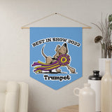 Trumpet Best In Show Pennant | The Bloodhound Shop