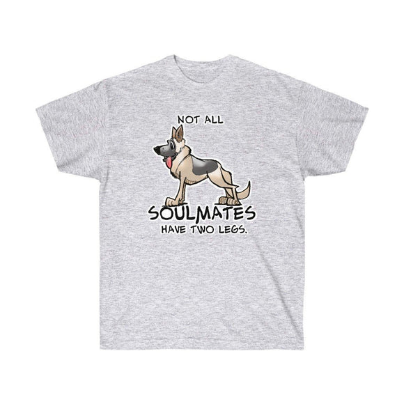 German Shepherd Soulmates FBC Unisex Ultra Cotton Tee