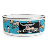 2021 Bloodhound Aqua FBC Enamel Bowl