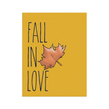 Fall In Love Design Garden & House Banner | The Bloodhound Shop