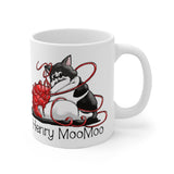 Henry MooMoo White Ceramic Mug | The Bloodhound Shop