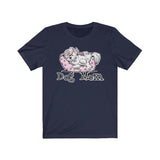 CFFO Official FBC Maltese Dog Mom Unisex Jersey Short Sleeve Tee