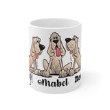 Three Red Hounds Ceramic Mugs (11oz\15oz\20oz) | The Bloodhound Shop