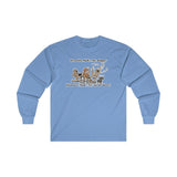 2021 Hounds Make Me Happy FBC Ultra Cotton Long Sleeve Tee