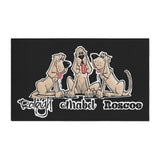 Three Red Hounds Heavy Duty Floor Mat