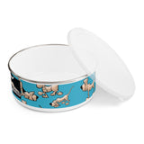 2021 Bloodhound Aqua FBC Enamel Bowl