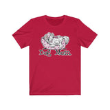 CFFO Official FBC Maltese Dog Mom Unisex Jersey Short Sleeve Tee