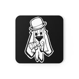 Bowler Hat & Cigar Hound FBC Cork Back Coaster