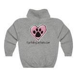 Official Fur Baby Cartoons 2021 Logo FBC Unisex Heavy Blend™ Hooded Sweatshirt