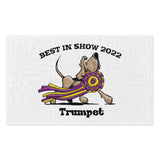 Trumpet Best In Show Rally Towel, 11x18 | The Bloodhound Shop