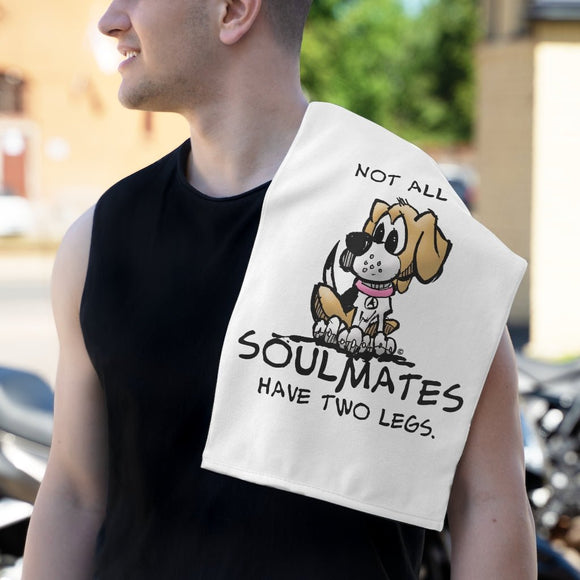 Beagle Soulmates Rally Towel, 11x18 | The Bloodhound Shop