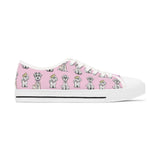 Fur Baby Custom Pink Women's Low Top Sneakers | The Bloodhound Shop