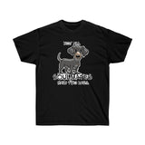 Dachshund Soulmates FBC Unisex Ultra Cotton Tee