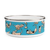 2021 Bloodhound Aqua FBC Enamel Bowl