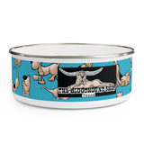 2021 Bloodhound Aqua FBC Enamel Bowl