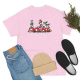 Very Schnauzer Christmas Unisex Heavy Cotton Tee | The Bloodhound Shop