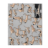 2021 Bloodhound FBC Velveteen Plush Blanket