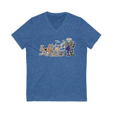 The Bern With Hounds FBC Unisex Jersey Short Sleeve V-Neck Tee