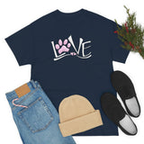 Paw Love Unisex Heavy Cotton Tee