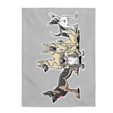The Taffy Crew FBC Velveteen Plush Blanket