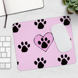 Paw Print FBC Pink Mousepad