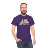 Three Red Hounds Custom Lilac Unisex Heavy Cotton Tee | The Bloodhound Shop