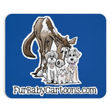 2021 Fur Baby Cartoons FBC Mousepad