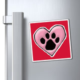 2021 Paw in the Heart FBC Magnets
