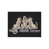 Three Red Hounds Heavy Duty Floor Mat | The Bloodhound Shop