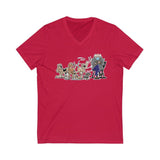 The Bern With Hounds FBC Unisex Jersey Short Sleeve V-Neck Tee