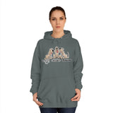 Three Red Hounds Unisex College Hoodie | The Bloodhound Shop