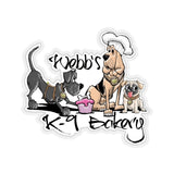 Webb's K-9 Bakery FBC Kiss-Cut Stickers | The Bloodhound Shop